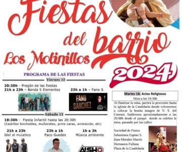 Fiestas Del Carmen Los Molinillos 12 Julio 2024
